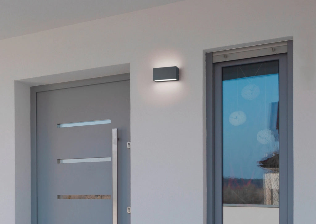 Applique da Esterno a LED in Pressofusione di alluminio Antracite