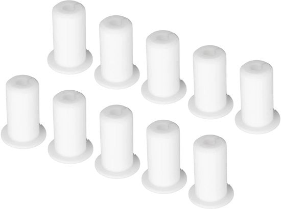 Set di guaina cavi 10 pezzi - guaina cavi per muro 0,75 mm - impermeabile all'acqua - impermeabile ai materiali - protezione con silicone - protezione antenne