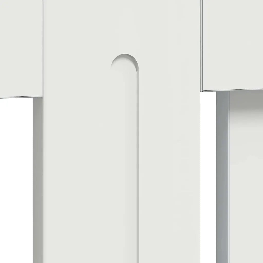 Copertura per radiatori Bianco Lucido 172 x 19 x 81,5 cm 884074