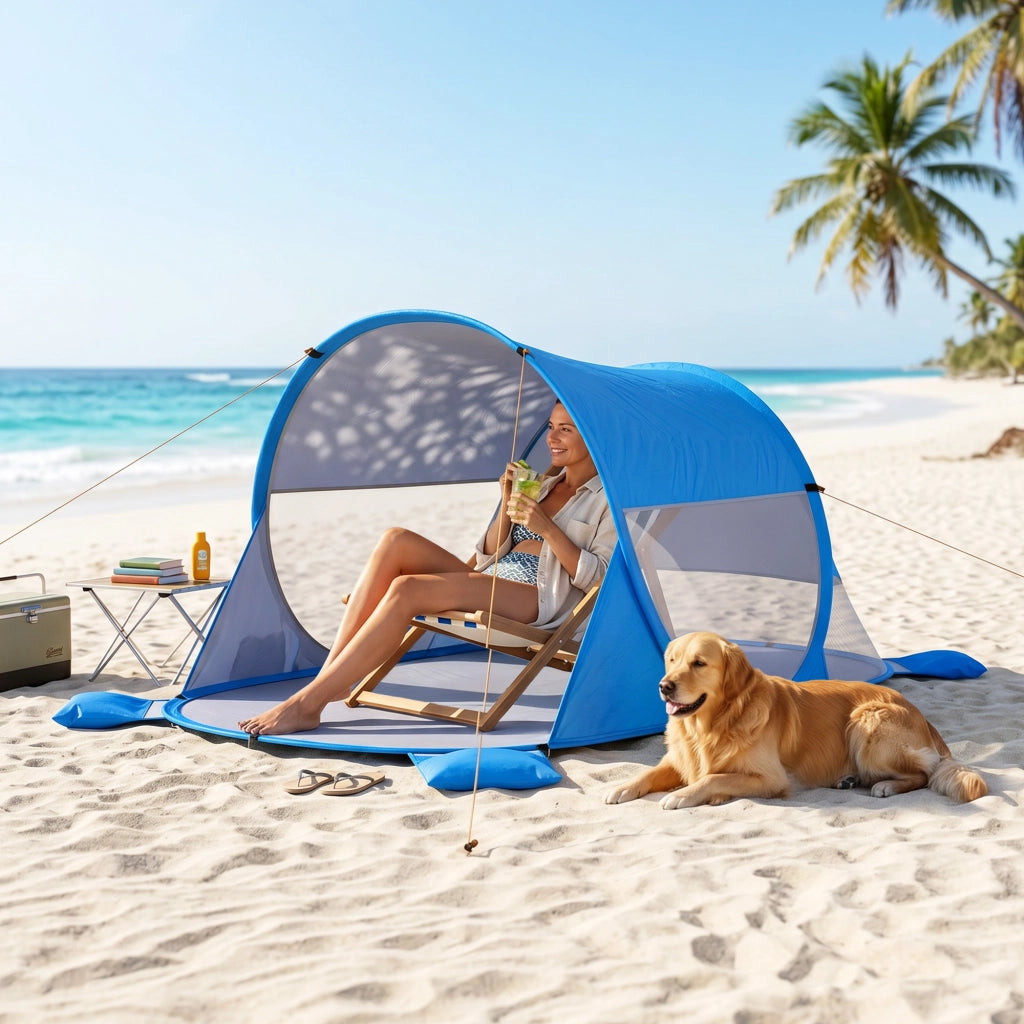 Carpa da Giardino ¨C Zephmum ¨C 200x120x90 cm Blu