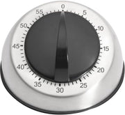 Orologio da cucina da 60 minuti - Stovetop Timer in acciaio inossidabile con allarme sonoro intenso