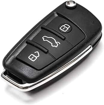GUSCIO PER CHIAVE AUTO AUDI 'HU66ARS8' 3 Bottoni