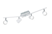 Faretto da Interno a LED in Metallo Bianco Opaco