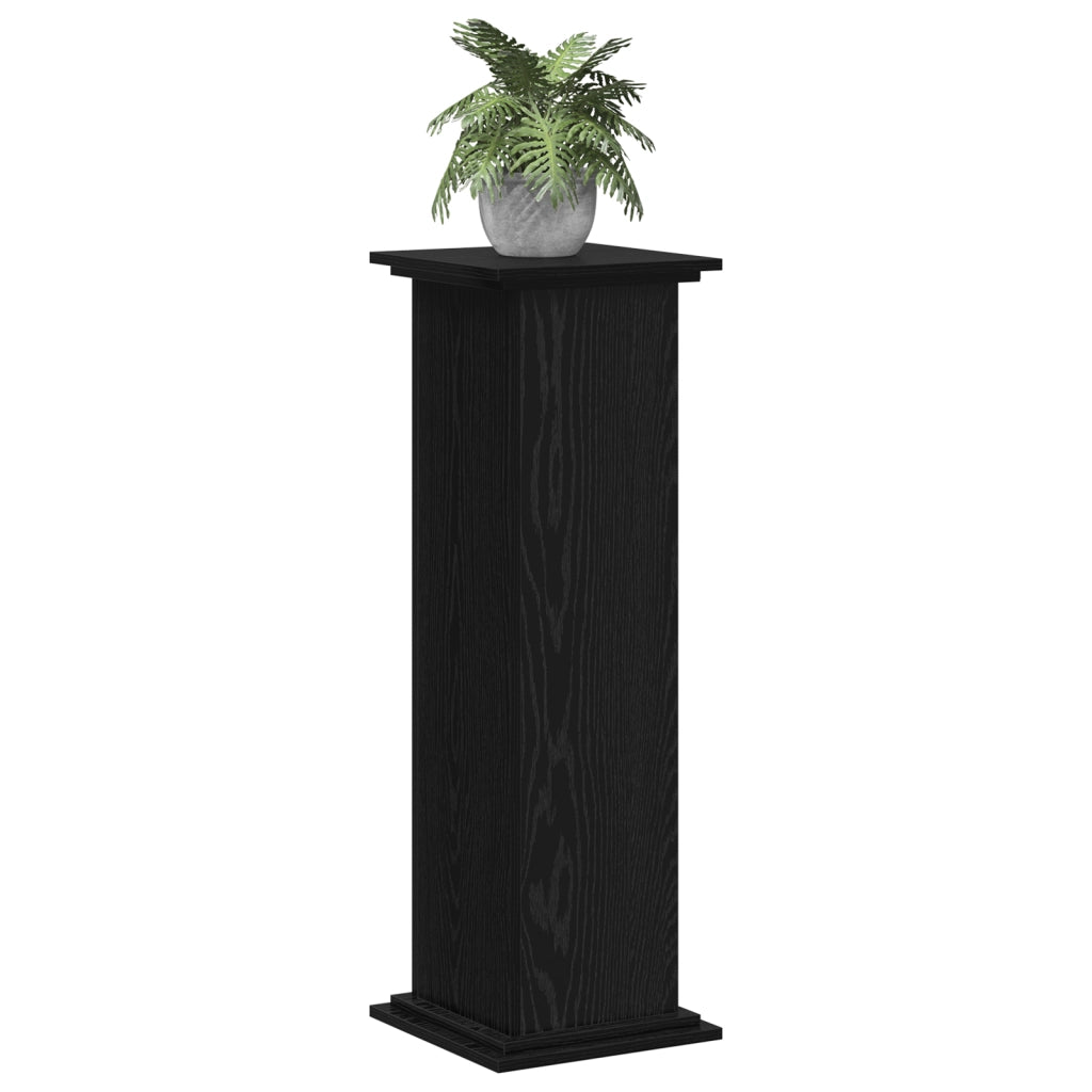 Supporto per Piante Quercia Nera 33x33x100 cm Legno Strutturato
