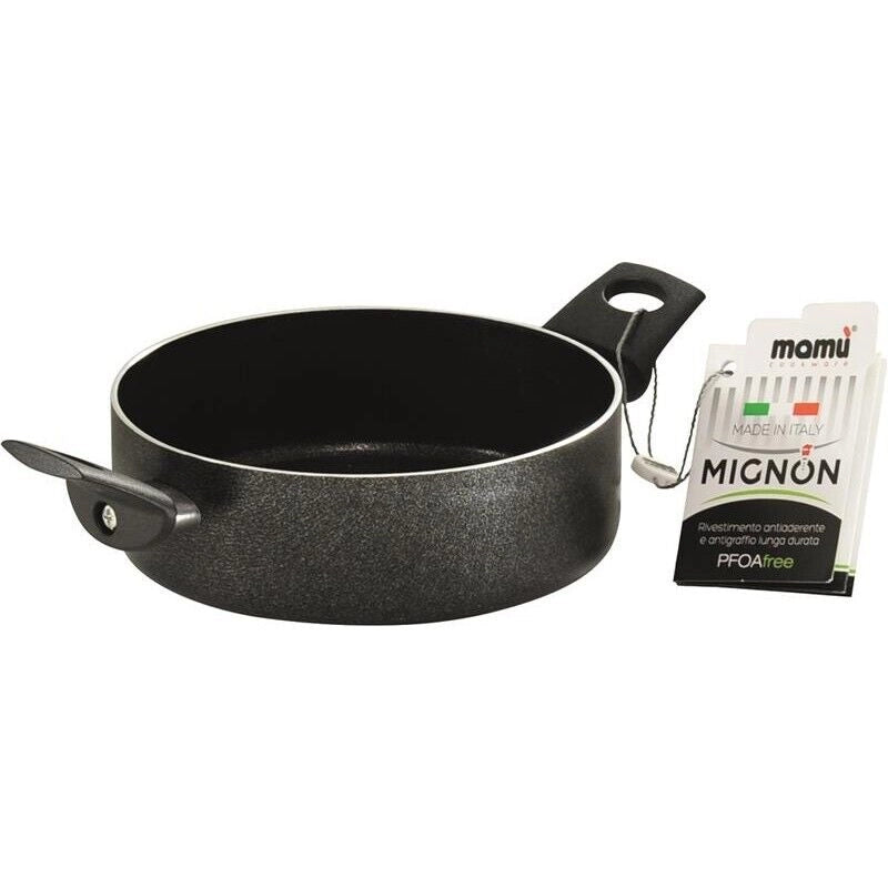 MIGNON TEGAME BASSO CON 2 MANICI E DIAMETRO DA 16 CM OKX
