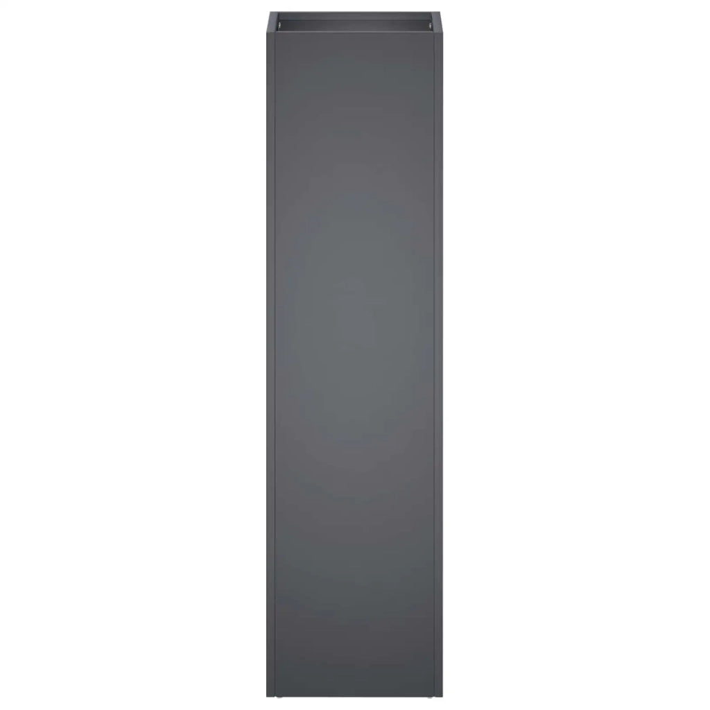 Vaso da giardino Antracite 20 x 20 x 75 cm 8005320