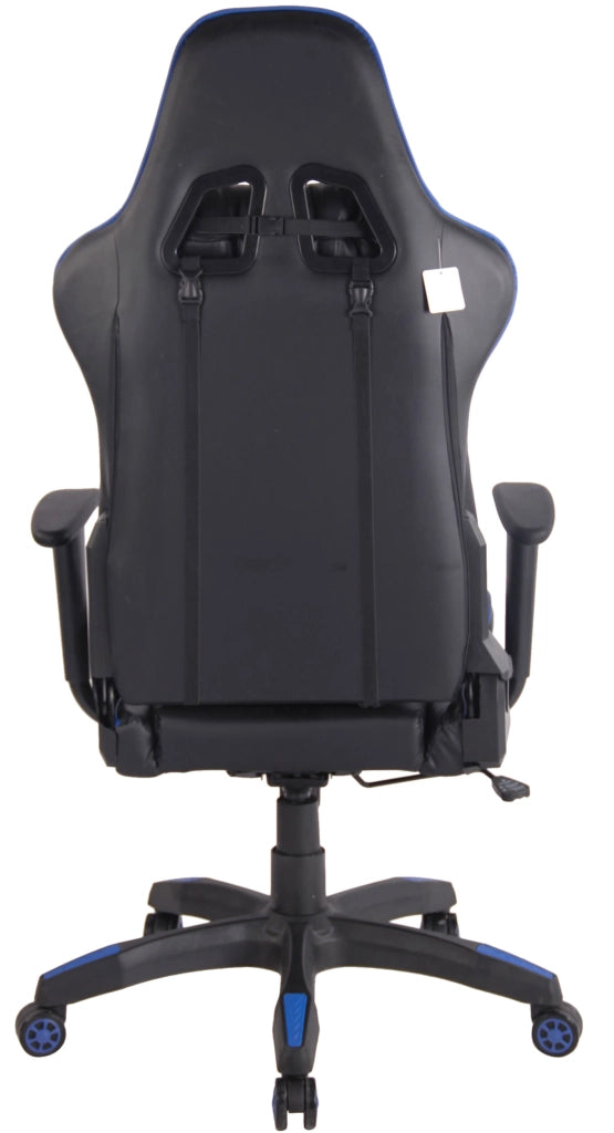 Sedia Gaming Miracle in Similpelle Nero/blu
