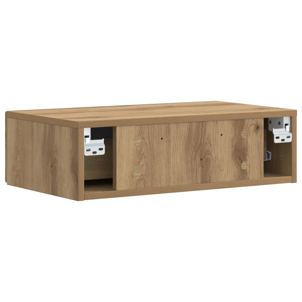 Tavolino da Parete Laterale 87,5 x 34,5 x 17 cm 898844