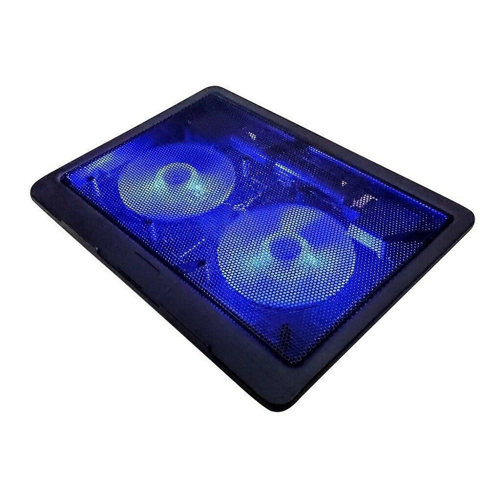 Trade Shop - Base Supporto Per Laptop Con Raffreddamento Dissipatore Integrato A 2 Ventole -