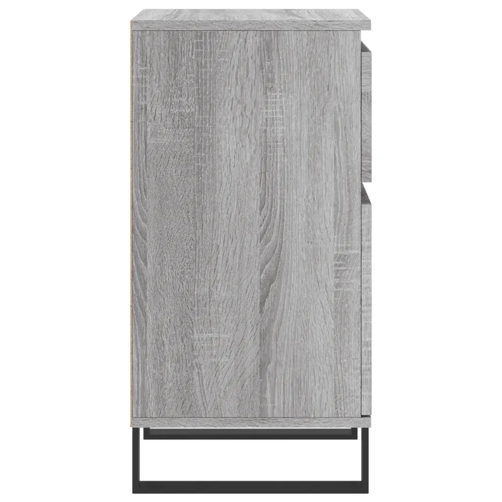 vidaXL Credenza Grigio Sonoma 40x35x70 cm in Legno Multistrato