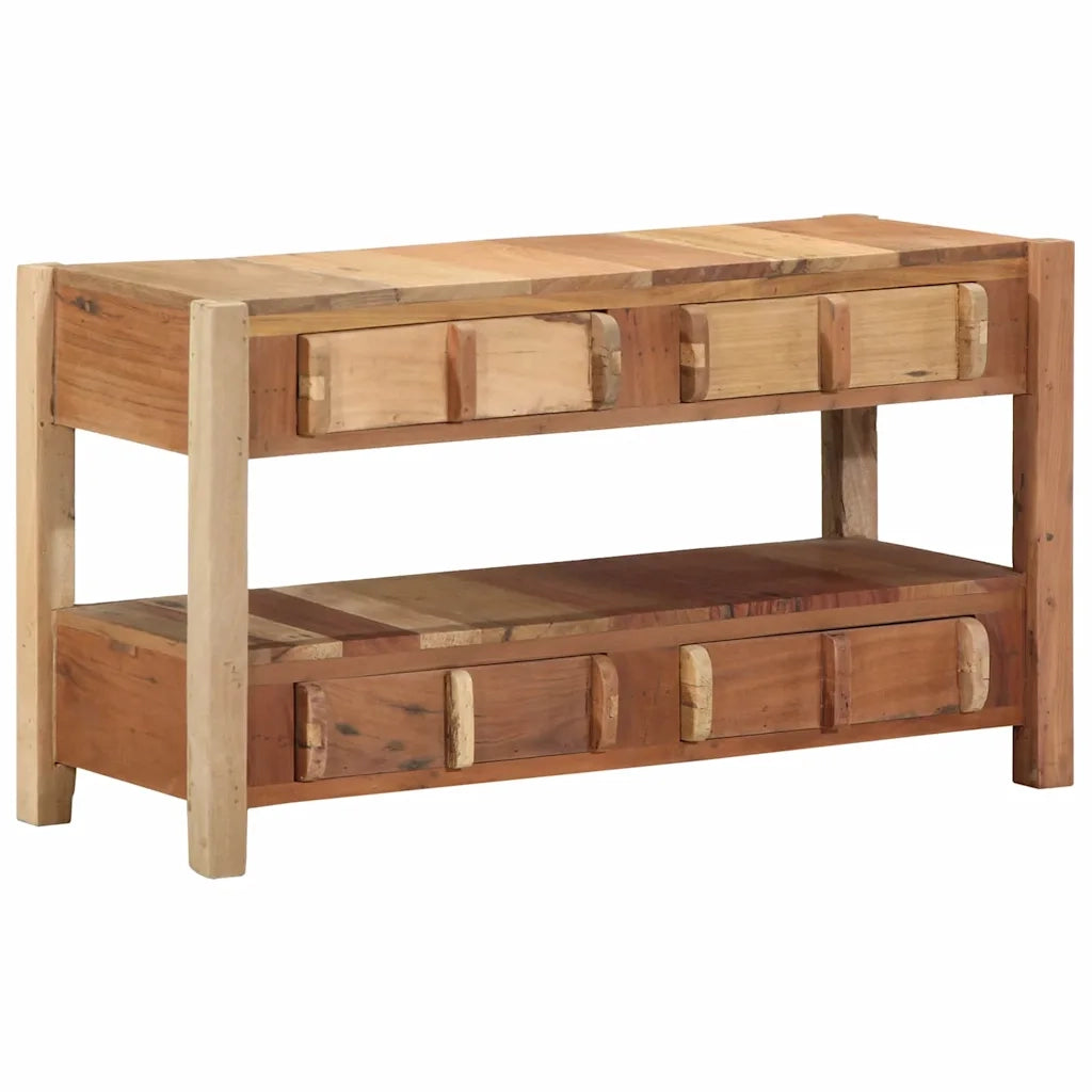 Mobile TV Marrone 83 x 33 x 46 cm Legno Recuperato Massello 4019626