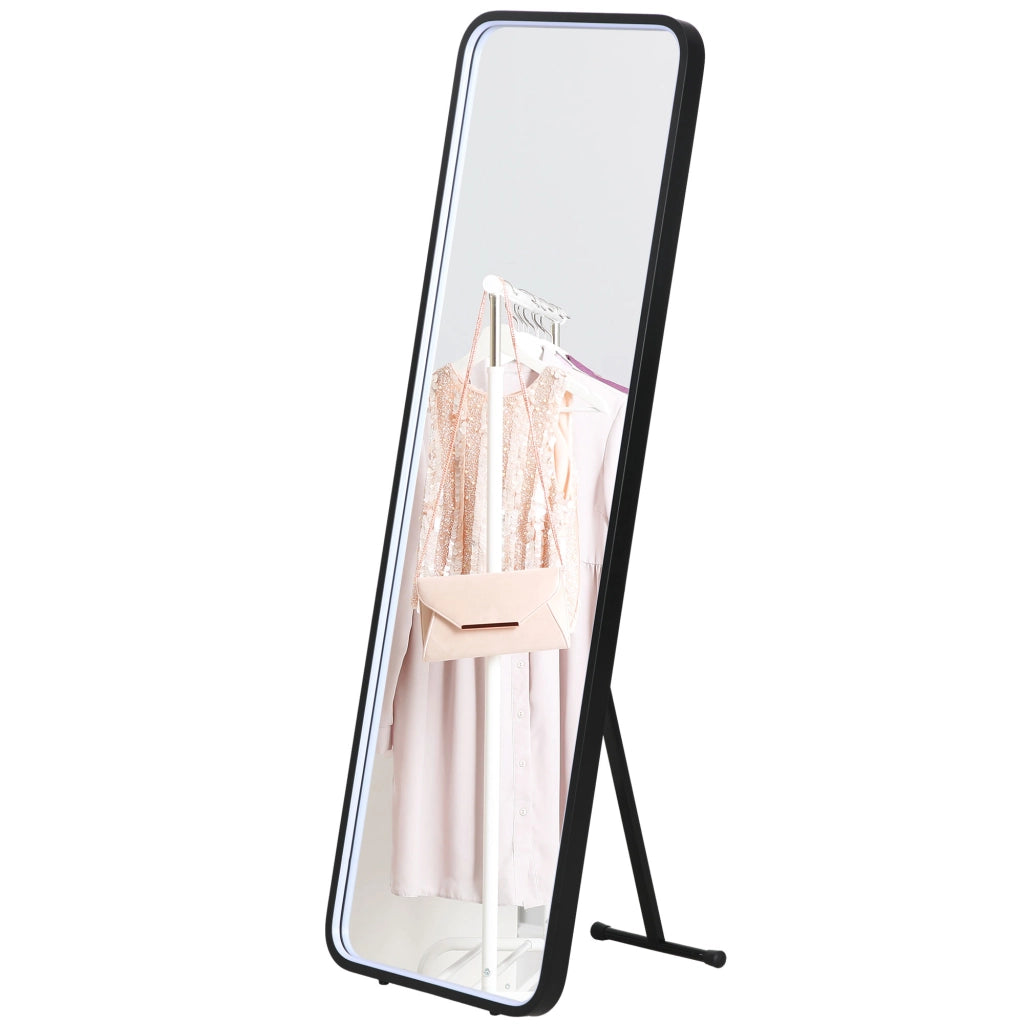 Specchio a Pieno Corpo LED ¨C zephmum ¨C Grigio 151.5x50 cm