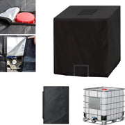 Copertura impermeabile anti-UV per serbatoi IBC - 100L/1000L - copertura in 420D - pellicola per acqua di pioggia - 120x100x116 cm