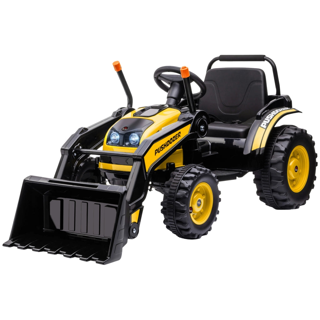 Escavatore Giocattolo a Batteria ¨C zephmum ¨C 132x62x65 cm Giallo