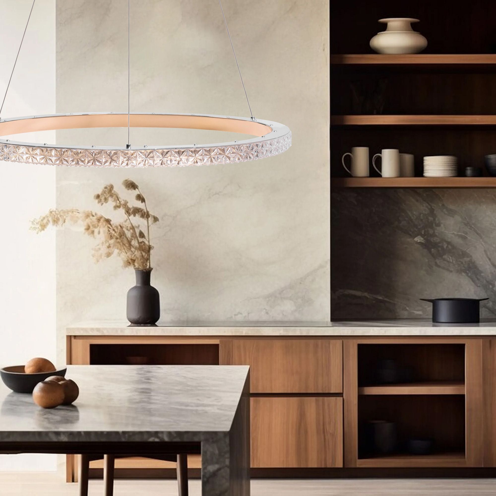 Lampada Led Ms009-cp Rose Gold 59cm