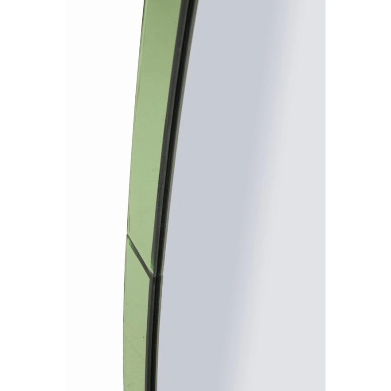 Specchio Da Muro Oslo Verde cm 55x2x150 (misura Specchio cm 42,5x137,5)
