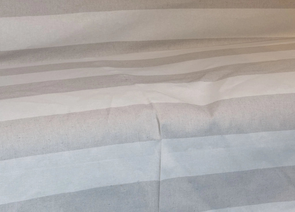 Telo Arredo Granfoulard Copritutto Cotone Made Italy Vari Disegni Arredatutto Copriletto Multiuso - 1 Piazza - Riga Fascia Beige