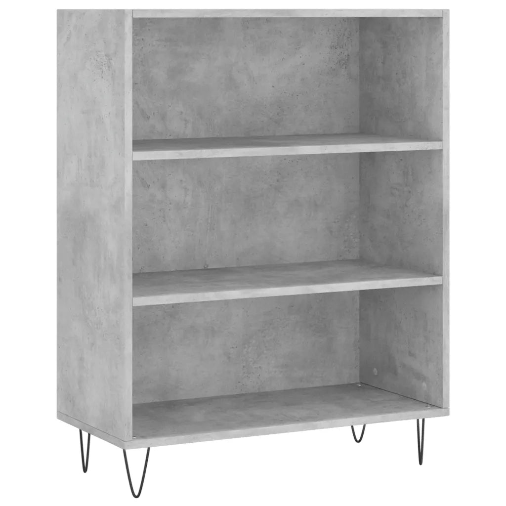Credenza Grigio Cemento 69,5x34x180 cm in Legno Multistrato 3198757