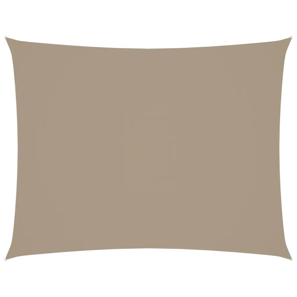 Parasole a vela | Telo Ombra | Vela da ombra Oxford Rettangolare 2x3,5 m Grigio Talpa