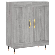 Credenza | Madia | Buffet da pranzo | Armadio da pranzo Grigio Sonoma 69,5x34x90 cm in Legno Multistrato