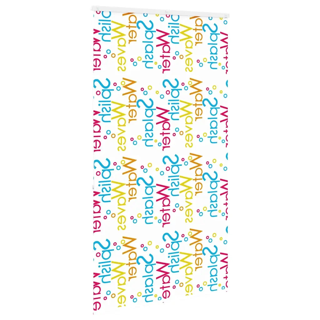 Tenda a Rullo Doccia con Cassonetto 120x240cm Larghezza Tessuto 4015036