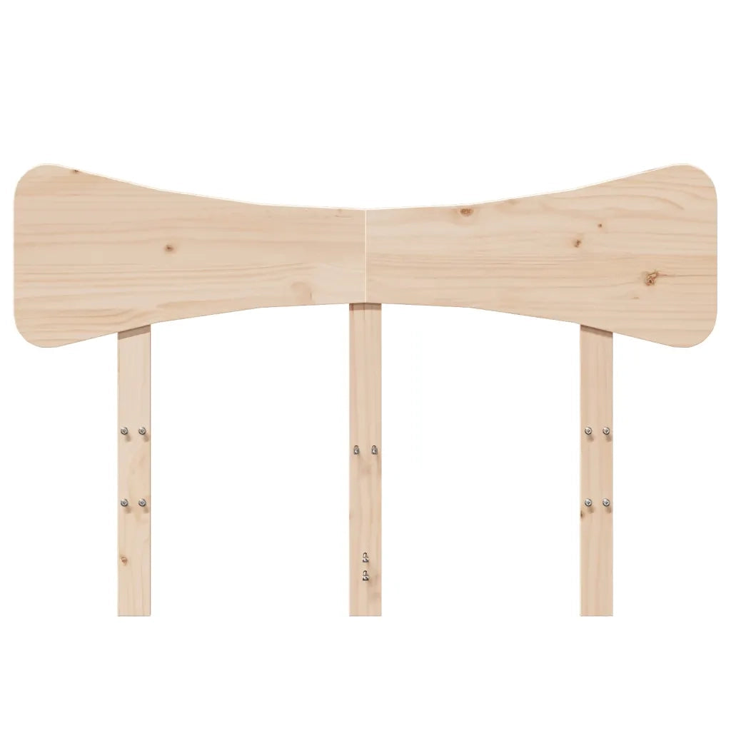 Testiera 135 cm in Legno Massello di Pino