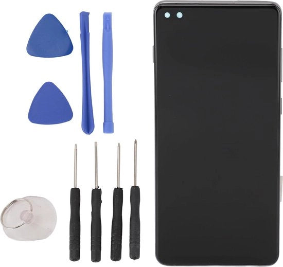 Schermo di sostituzione con frame e strumenti di montaggio per schermo LCD a cristalli liquidi a schermo a cristalli liquidi per Galaxy S10 PLUS