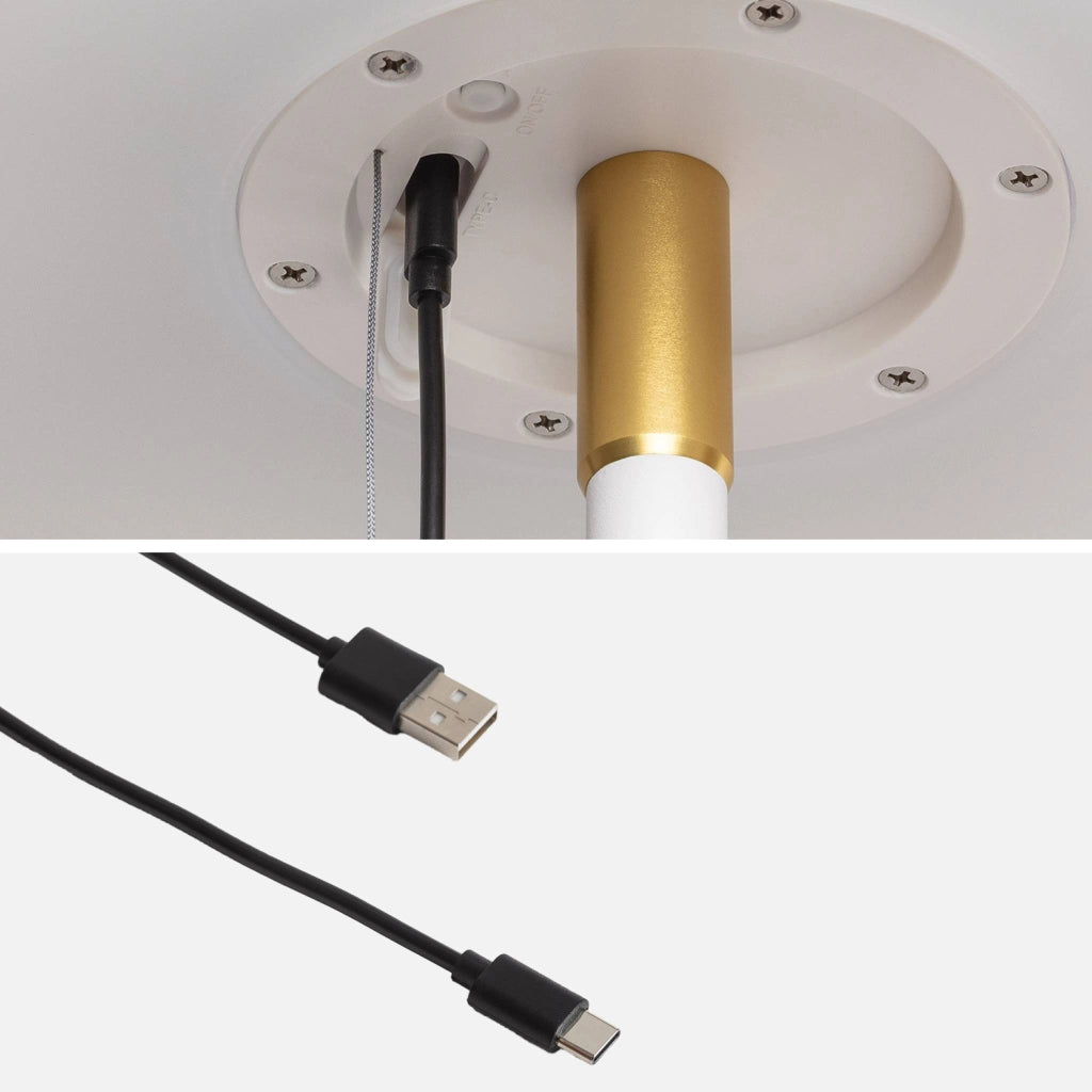 Lampione solare a led da esterno, 150cm, bianco