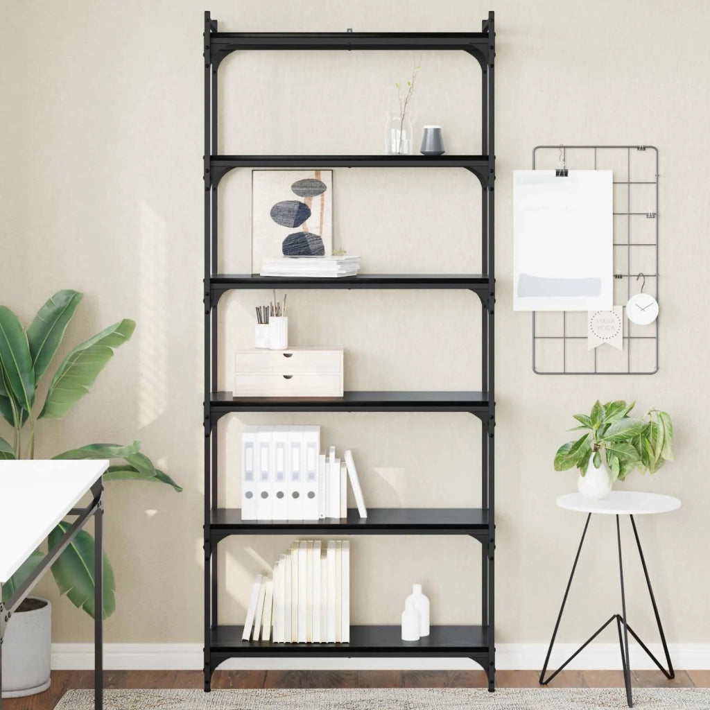 Libreria 6 livelli 80 x 30 x 188 cm Legno ingegnerizzato 905654