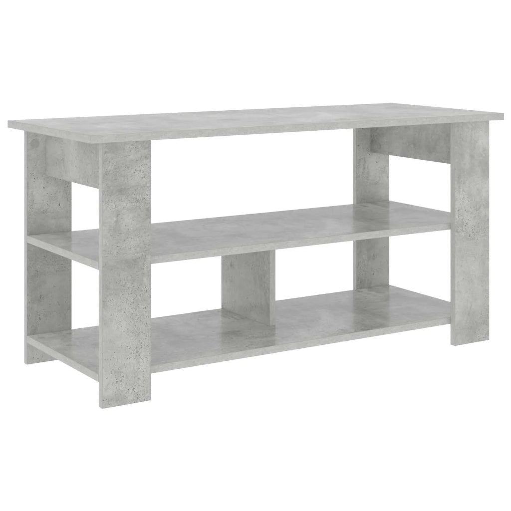 Supporto TV | Armadietto TV | Mobile Porta TV Grigio cemento 100 x 40 x 50 cm