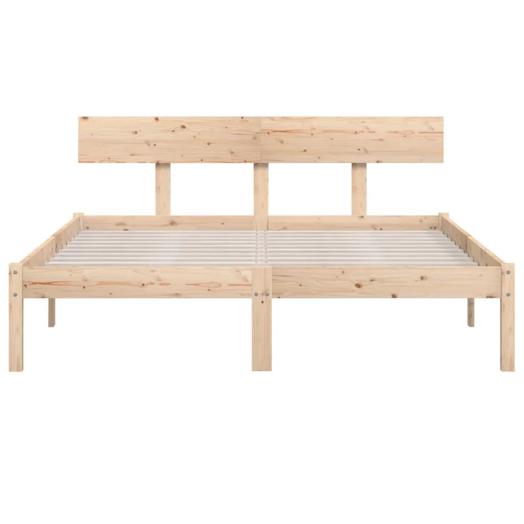 Giroletto in Legno Massello di Pino 120x190 cm UK Small Double cod mxl 64408