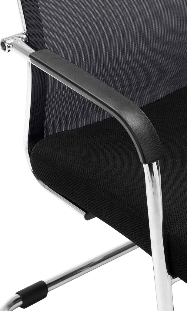 Sedia cantilever Brenda nero