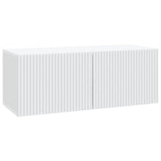 Mobile Porta TV da Muro Bianco 78,5 x 31 x 30 cm 898545