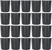Pacchetto di 300 contenitori per piante in plastica - riutilizzabili - leggeri - lavabili - 9x9 cm - contenitore per semi