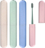 Set di pennelli da denti - Contenitore di trasporto - Set da 4 pezzi - Oltre a un contenitore per pennelli da denti - Protezione - Accessori di viaggio - Contenitore di trasporto - Organizzazione - Casella - Viaggi - Conservazione del contenitore