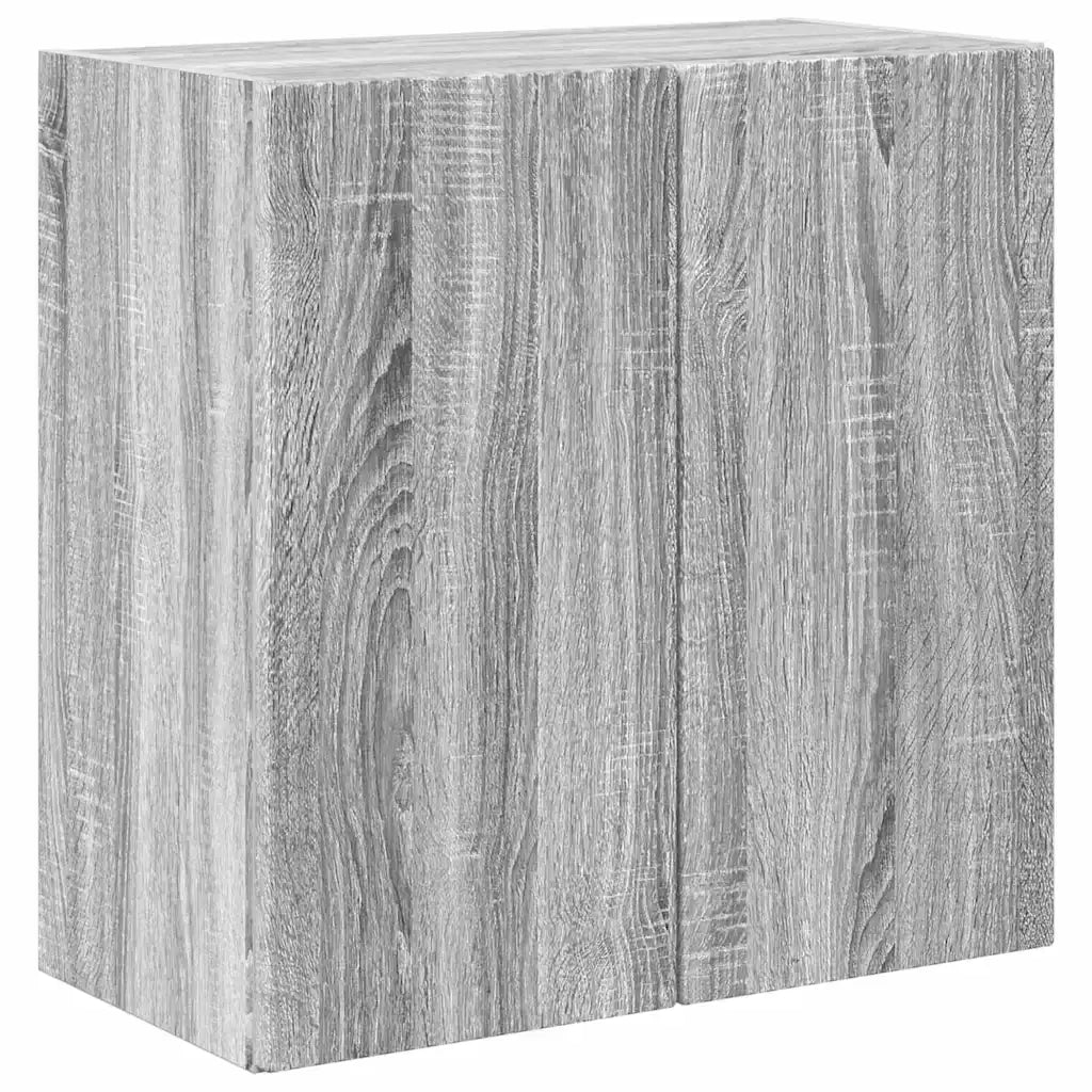 Mobile TV da parete Grigio Sonoma 59,5 x 31 x 60 cm 892355