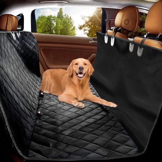 Decenne di acqua autodeken 150 x 144 cm hondendeken posteriore anti-slip con cintura di sicurezza gratuita - DO01-FBA