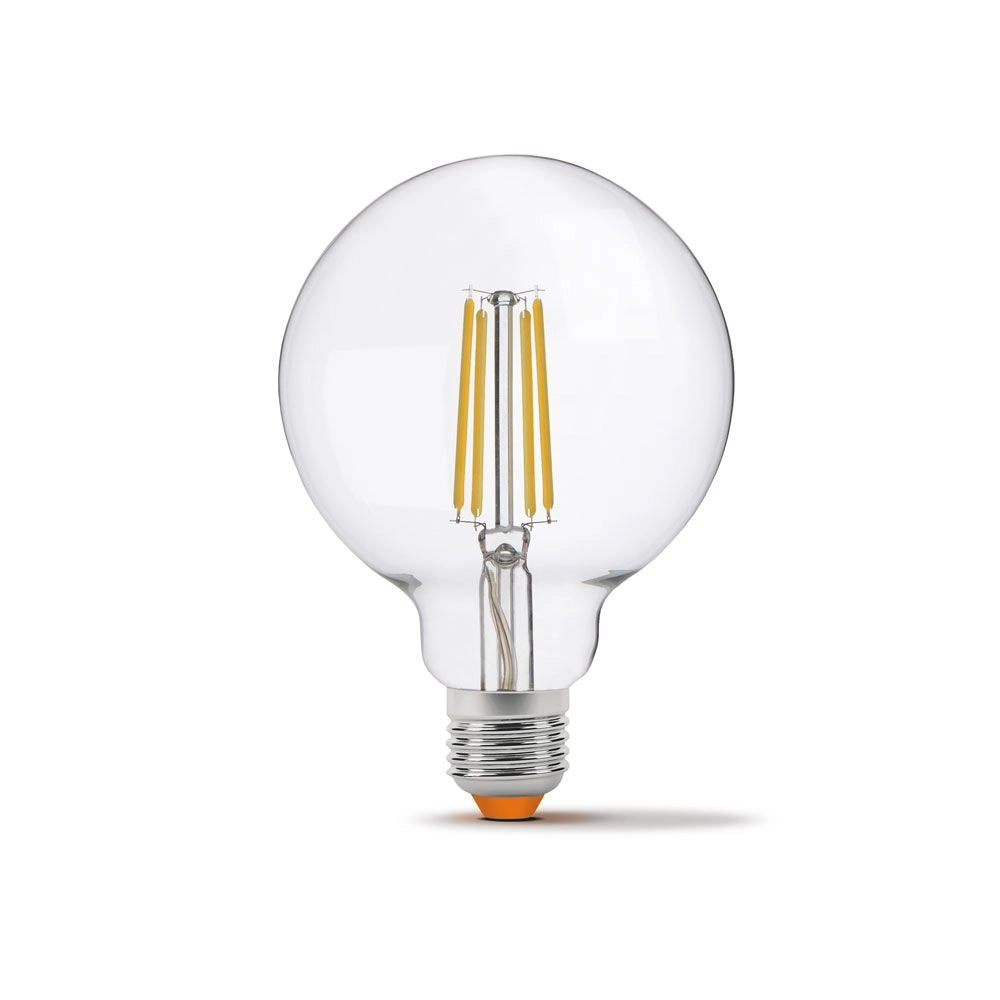 Lampadina LED dimmerabile G95 7W E27 4000K 806lm Videx