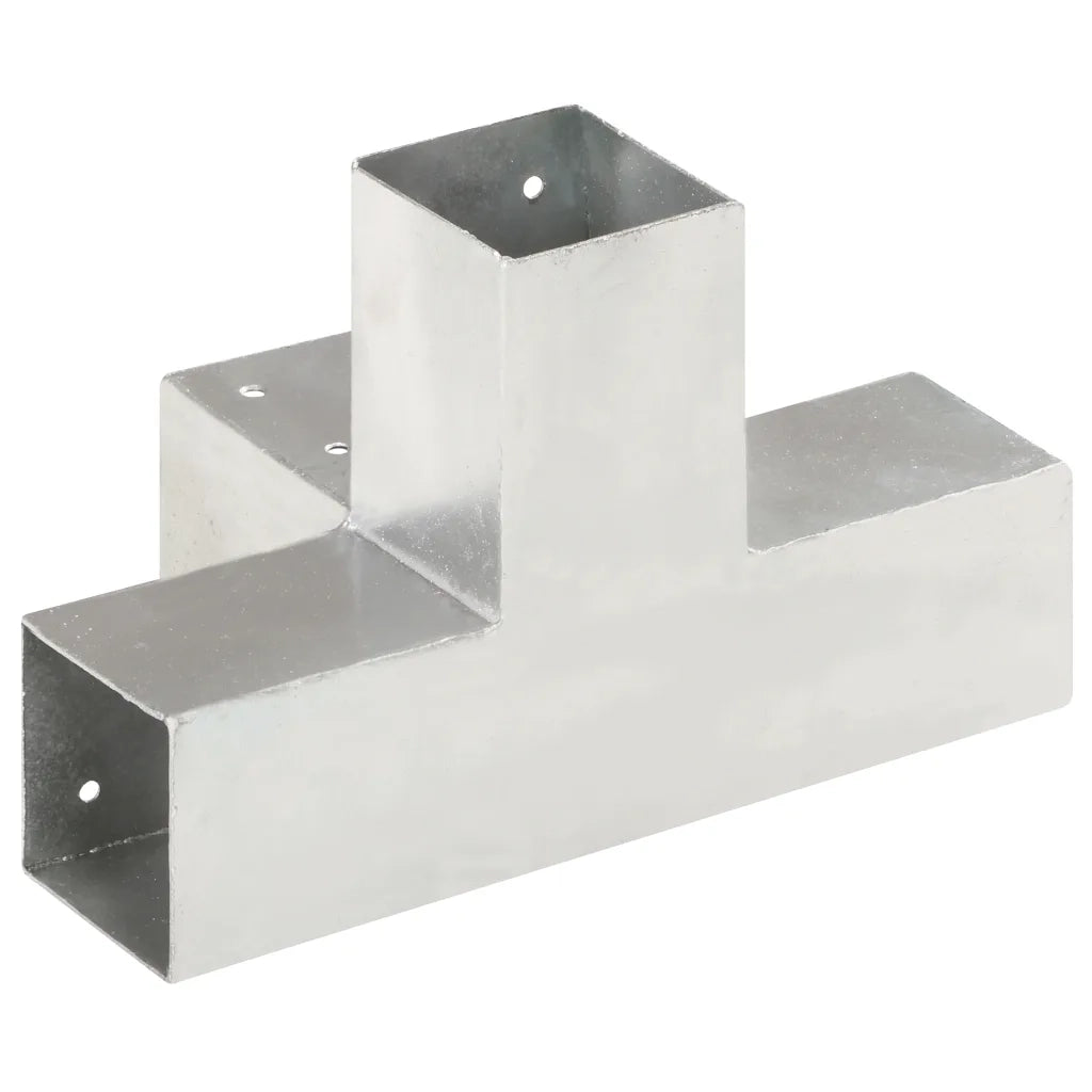 Connettore per Pali a Forma di X in Metallo Zincato 71x71 mm cod mxl 60669