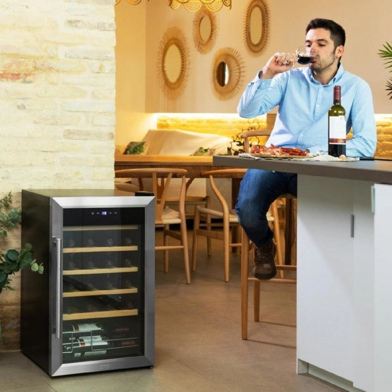 CECOTEC 00125 - Bolero GrandSommelier 2450 Inox Compressor