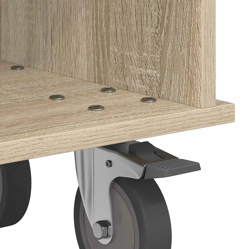 Supporto TV Rovere Sonoma 37 x 35 x 35 cm Legno multistrato 891050