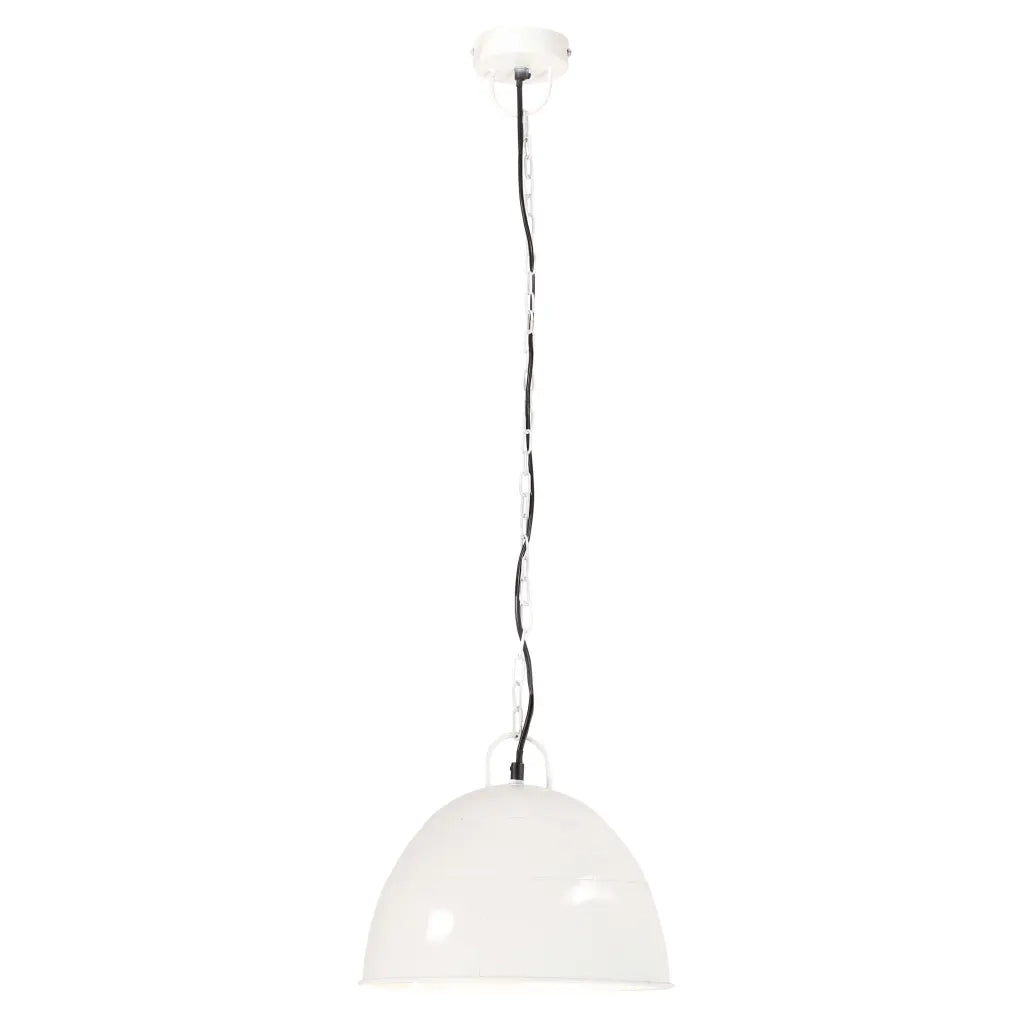 Lampada Industriale Vintage 25 W Bianca Rotonda 31 cm E27 cod mxl 70536