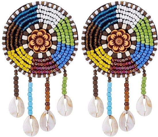 Pannelli di applicazione per abbigliamento - 2 pezzi - Tessuto e naftalina - 60 mm di larghezza - Colorati - Ideali per accessori