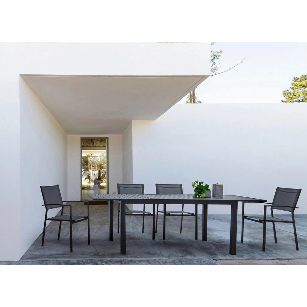 Tavolo da Giardino Allungabile in Alluminio 140-210 cm - NORDIC