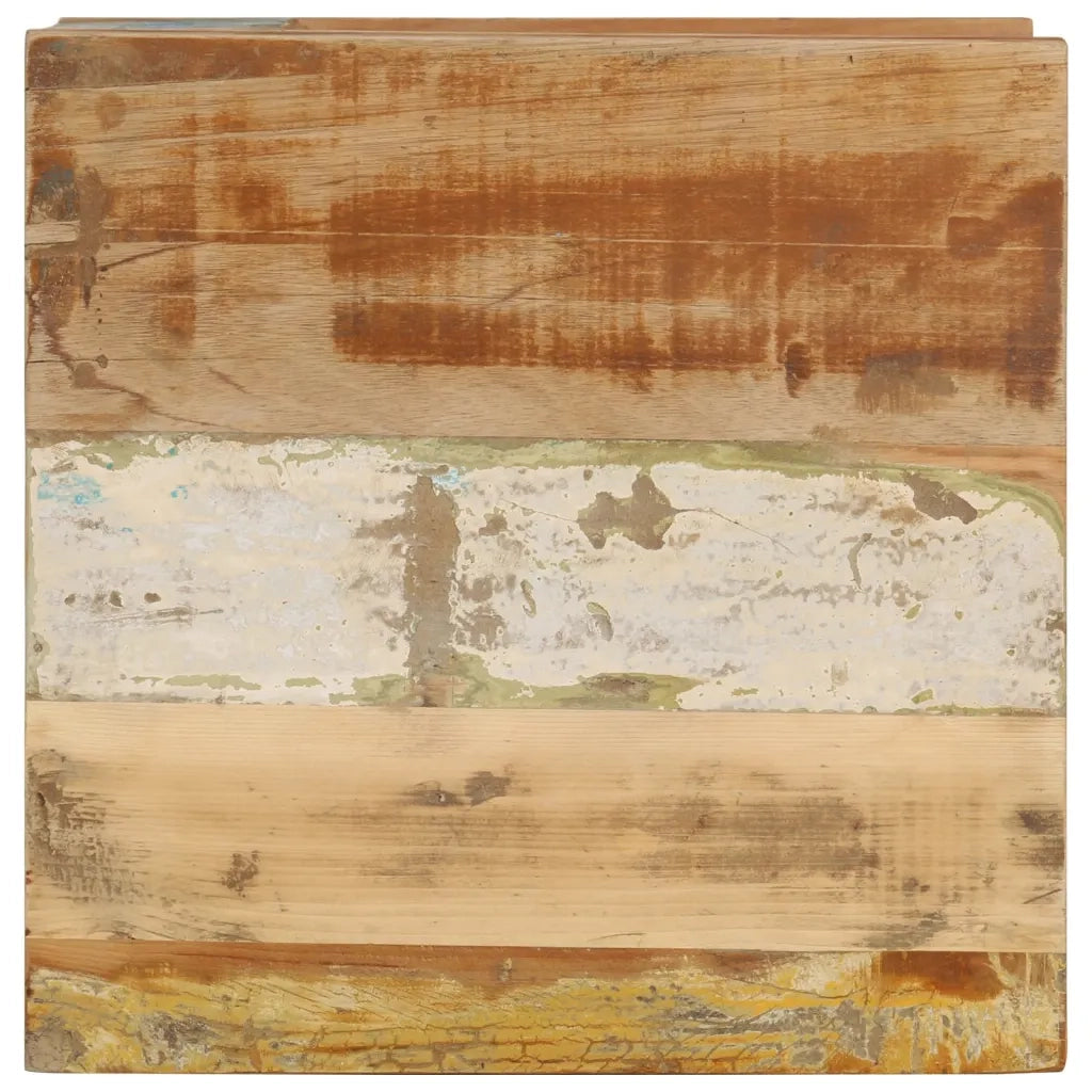 Tavolino da Salotto 45x45x40 cm in Legno Massello di Recupero 338008