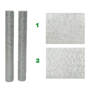 Carta regalo glitter argento