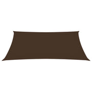 Vela ombreggiante/ombrellone rettangolare in tessuto Oxford 2 x 4,5 m marrone 02_0009622