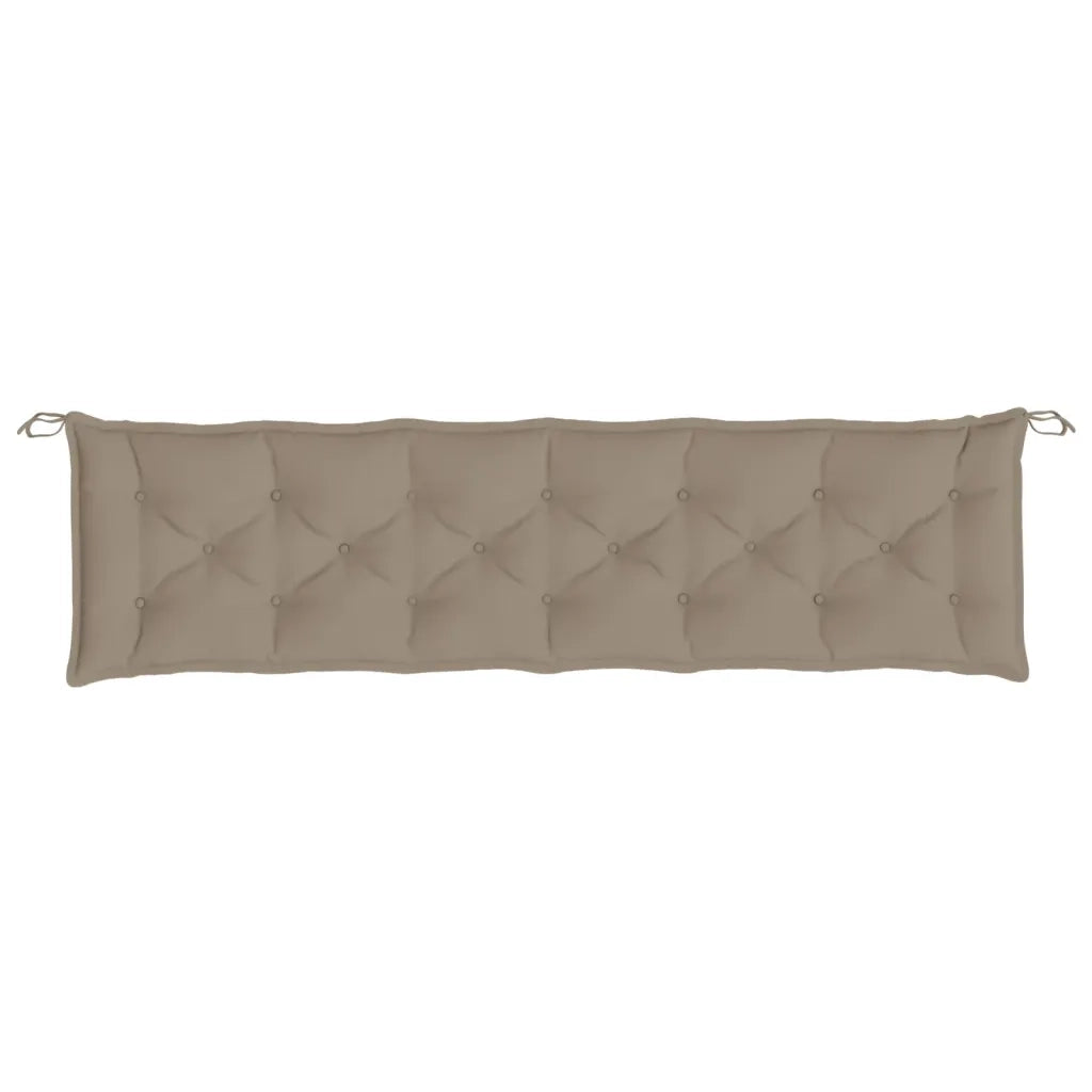 Cuscino per Panca Tortora 200x50x7 cm in Tessuto Oxford 361648