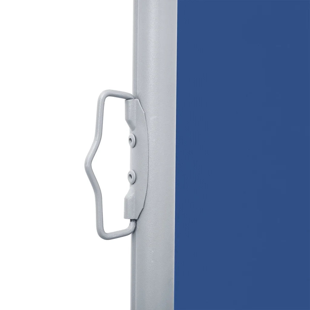 Tenda da Sole Laterale Retrattile Blu 100x1000 cm 48476