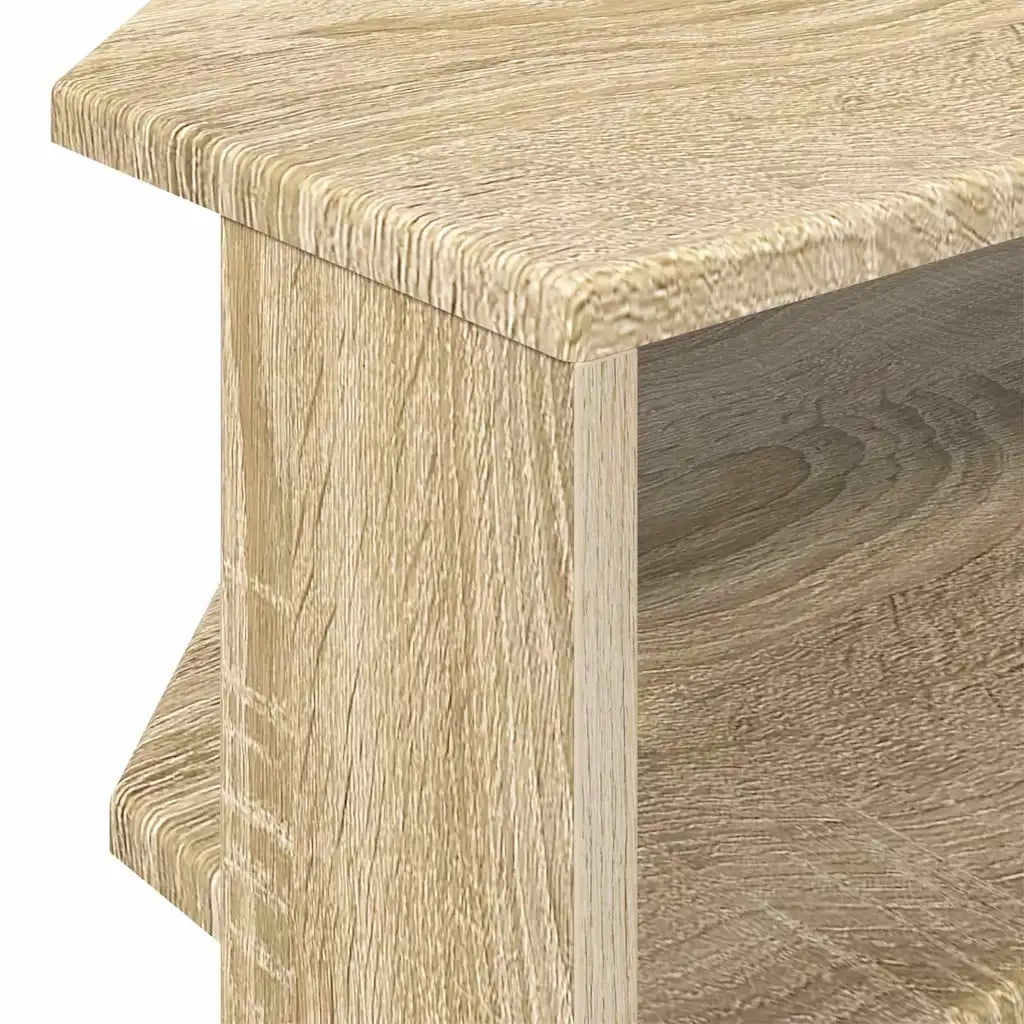 MobileTVAngolare Rovere Sonoma 102x40,5x45cm Legno multistrato